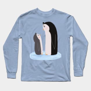 Penguin Pair Long Sleeve T-Shirt